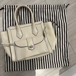 Henri bendall cream nude purse